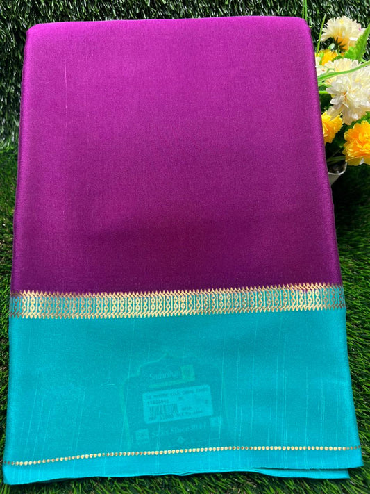 Pure Mysore Silk Saree.