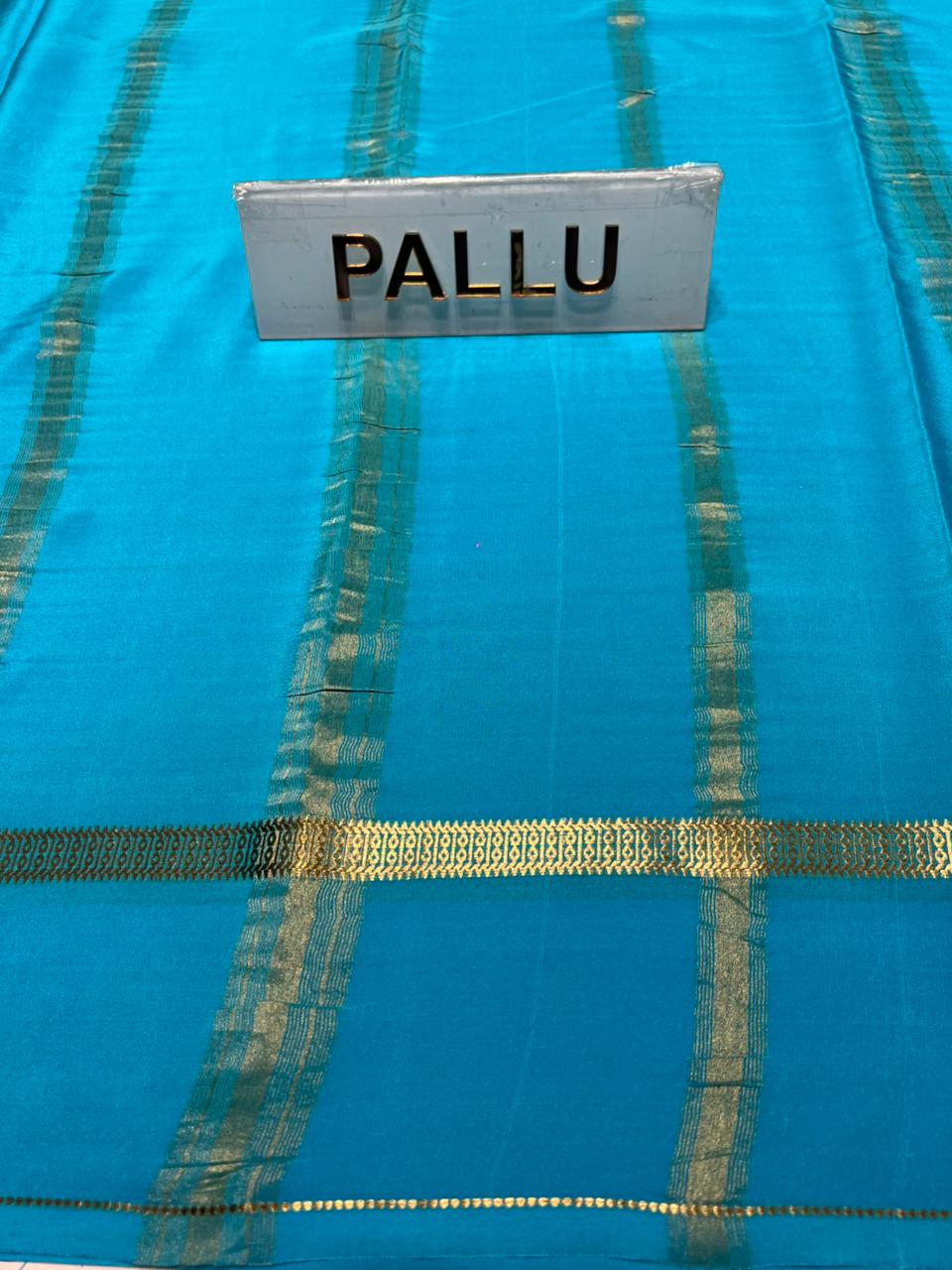 Pure Mysore Silk Saree.