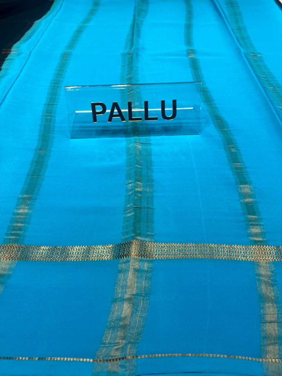 Pure Mysore Silk Saree.