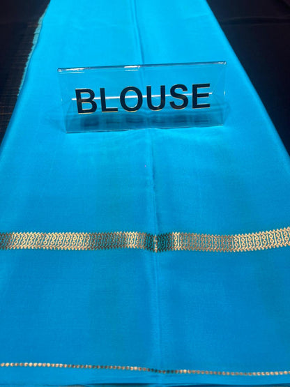 Pure Mysore Silk Saree.