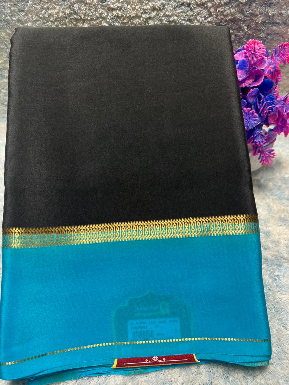 Pure Mysore Silk Saree.