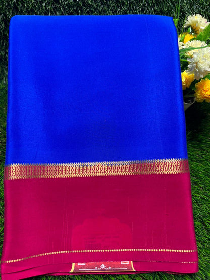 Pure Mysore Silk Saree.