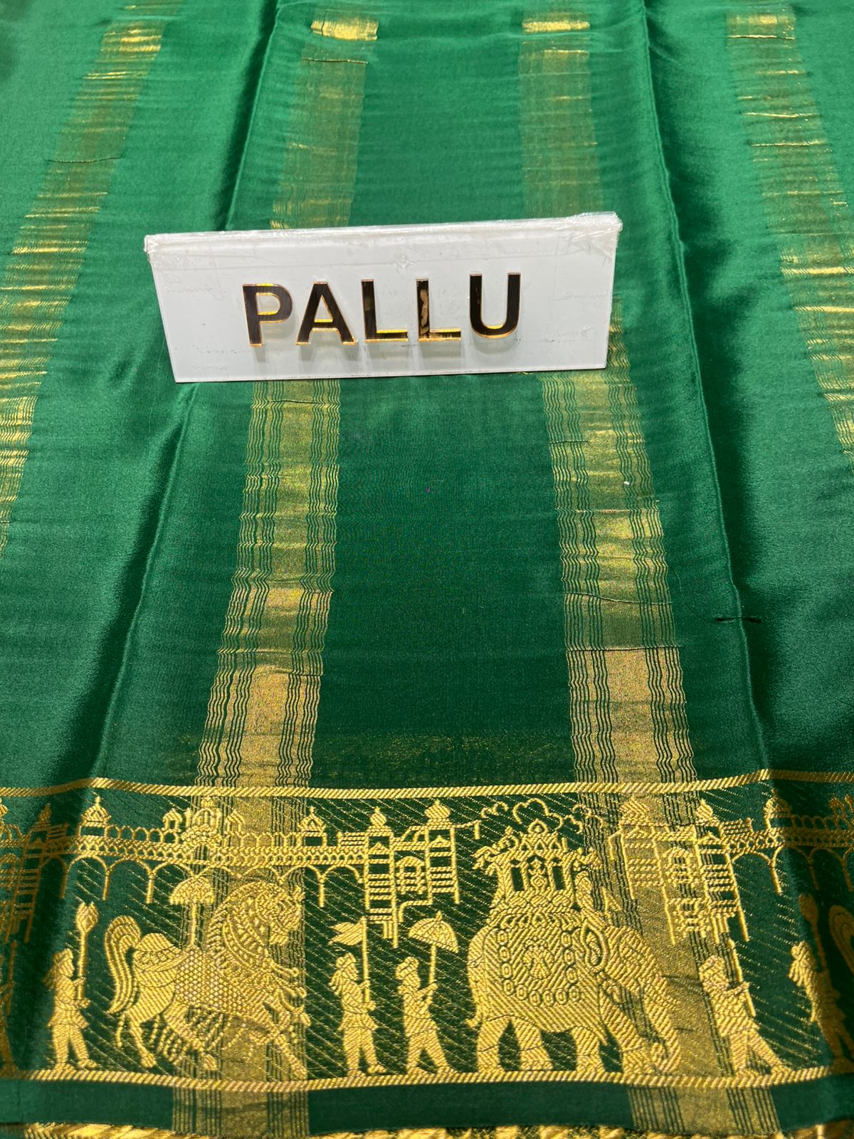 Pure Mysore Silk Saree.