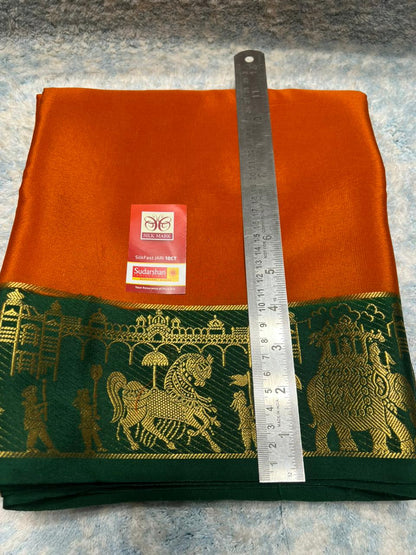 Pure Mysore Silk Saree.