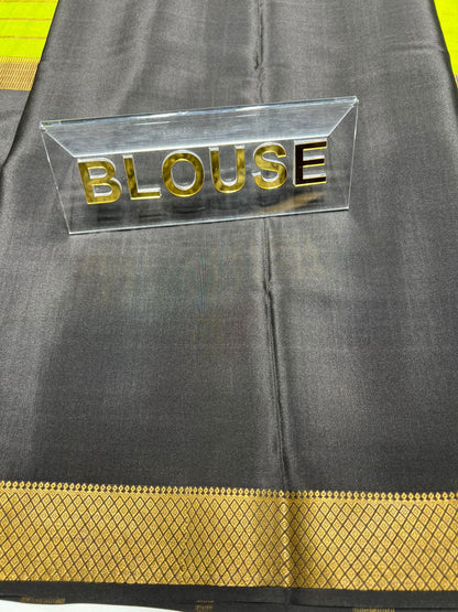 Pure Mysore Silk Saree.