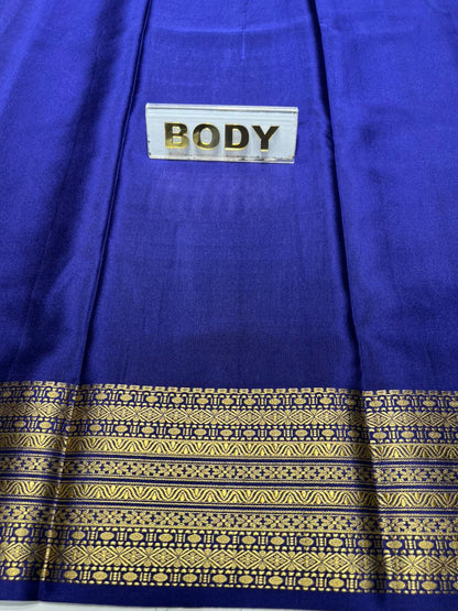 Pure Mysore Silk Saree.