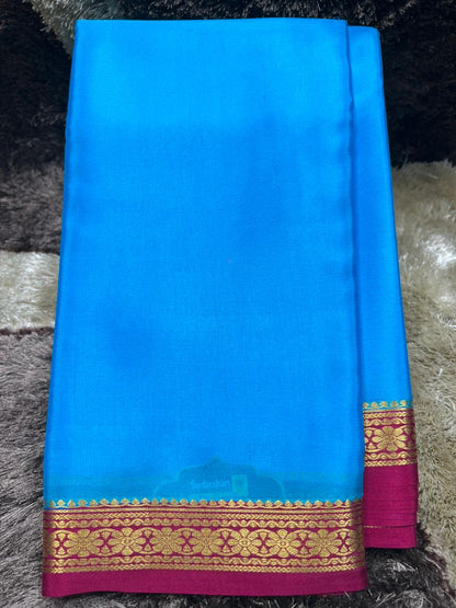 Pure Mysore Silk Saree ( 60 Grams )