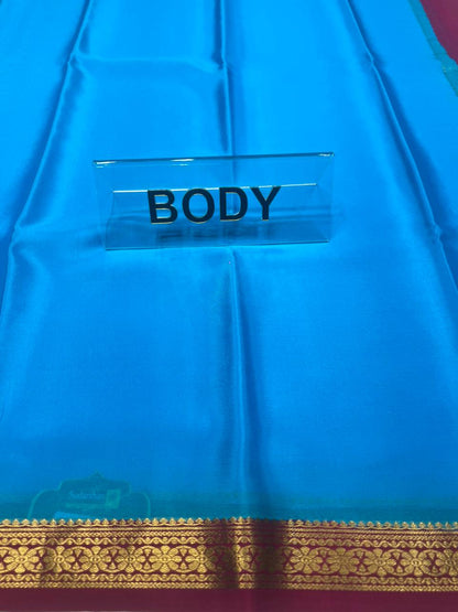 Pure Mysore Silk Saree ( 60 Grams )