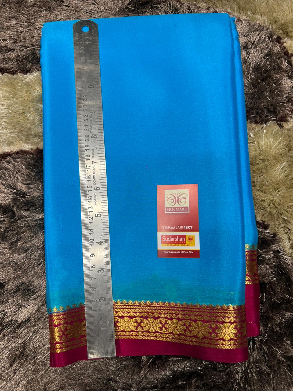 Pure Mysore Silk Saree ( 60 Grams )