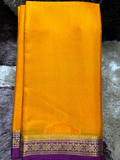 Pure Mysore Silk Saree ( 60 Grams )