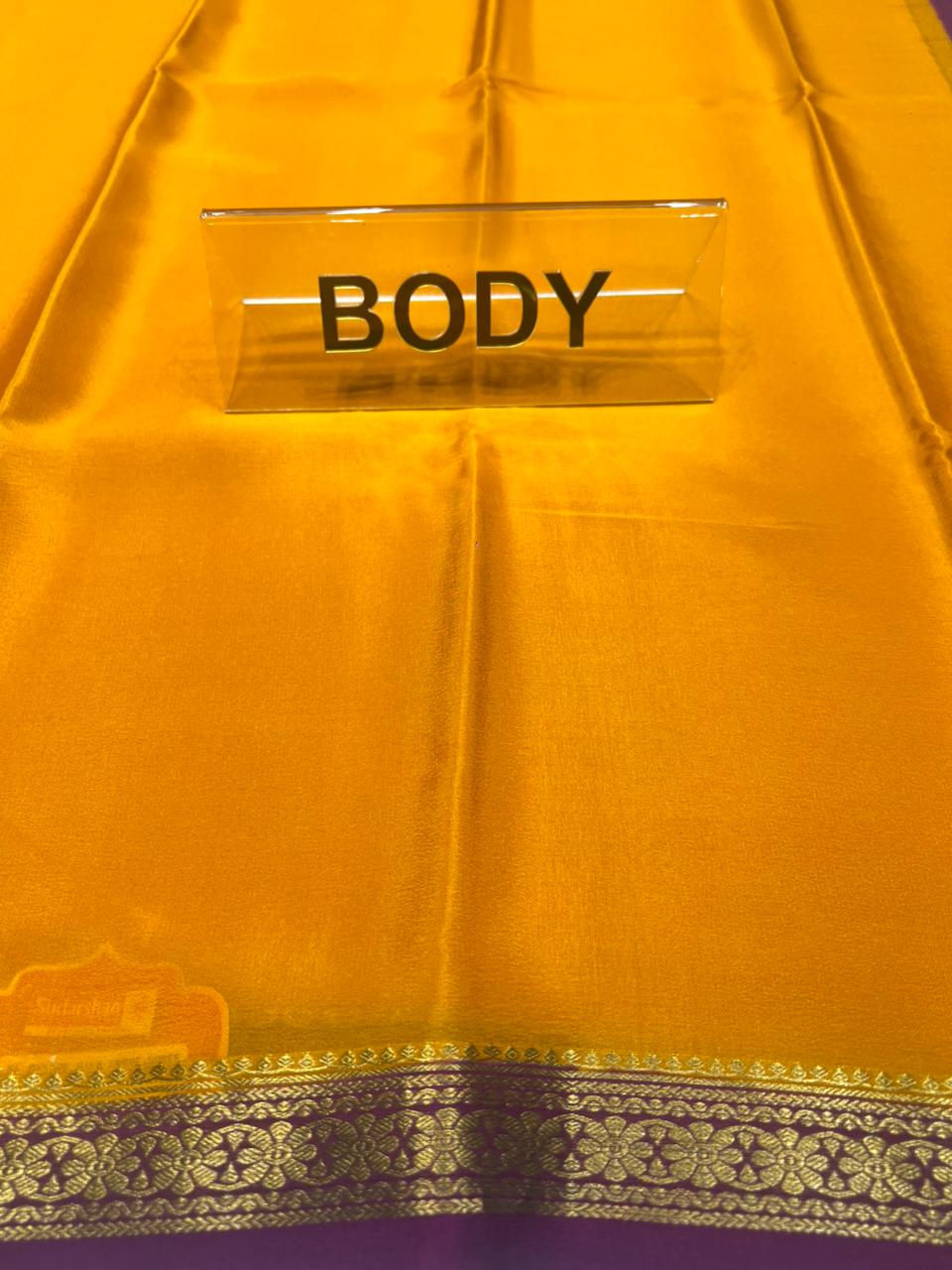 Pure Mysore Silk Saree ( 60 Grams )