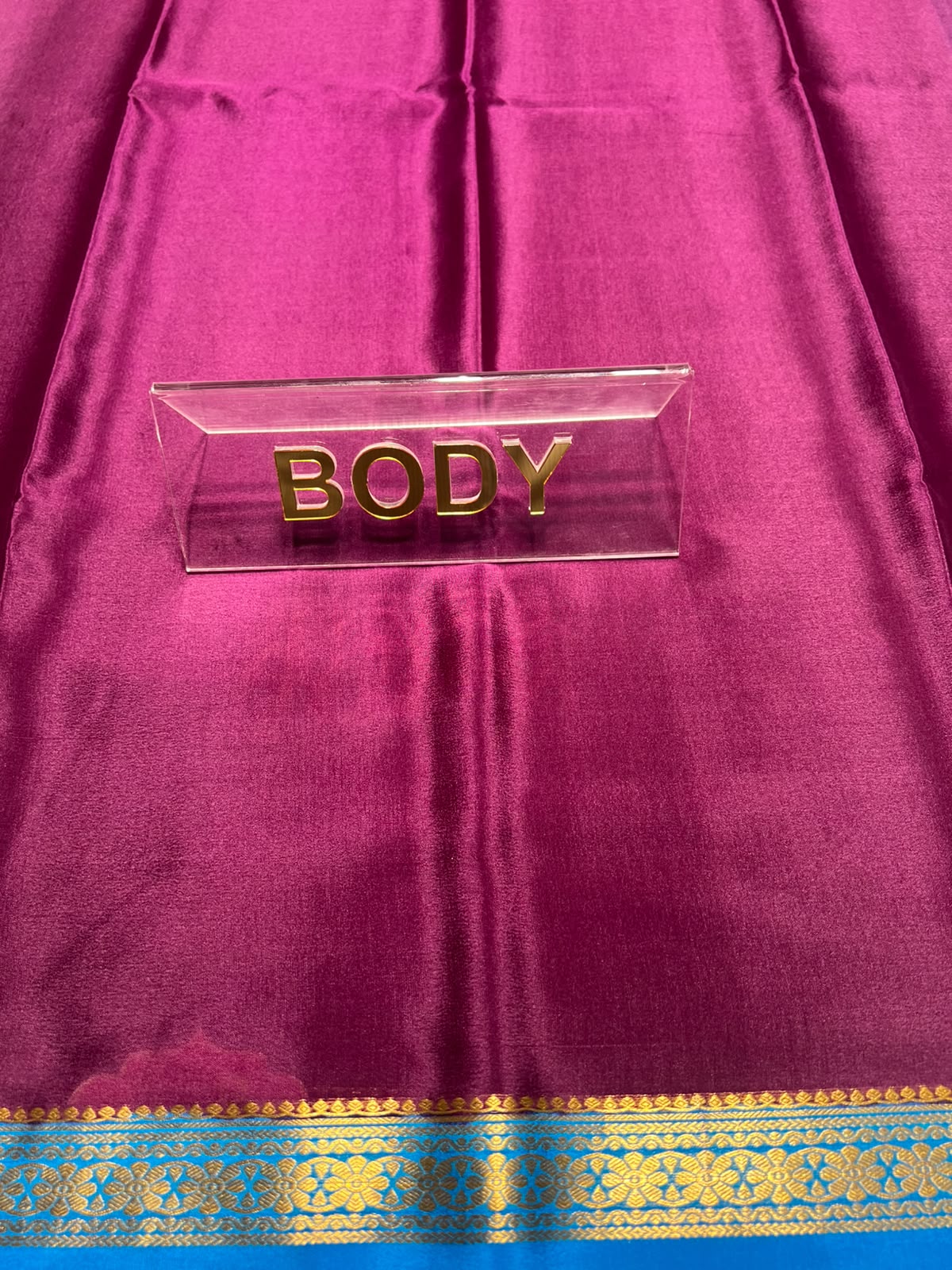Pure Mysore Silk Saree ( 60 Grams )