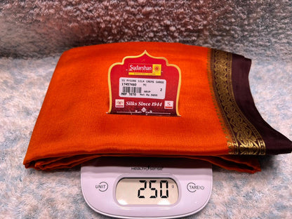 Pure Mysore Silk Saree ( 60 Grams )