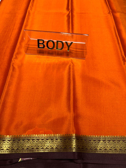 Pure Mysore Silk Saree ( 60 Grams )