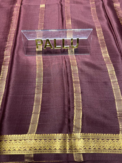 Pure Mysore Silk Saree ( 60 Grams )