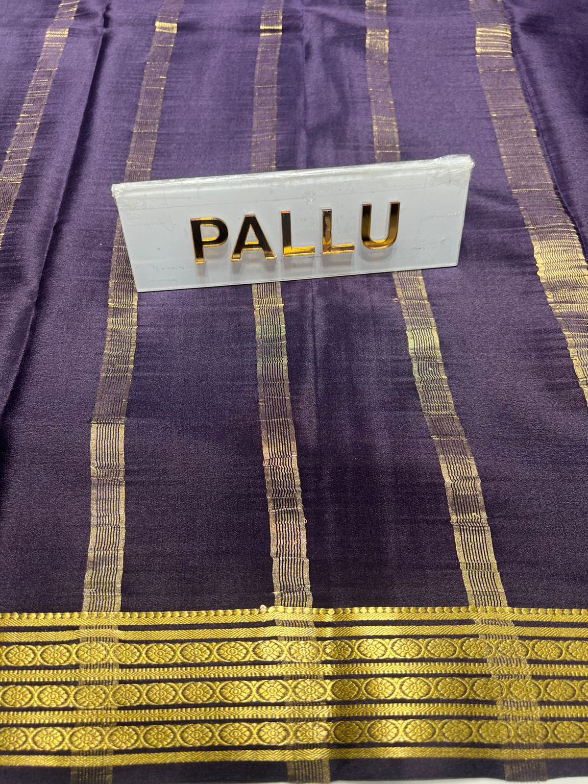 Pure Mysore Silk Saree ( 60 Grams )