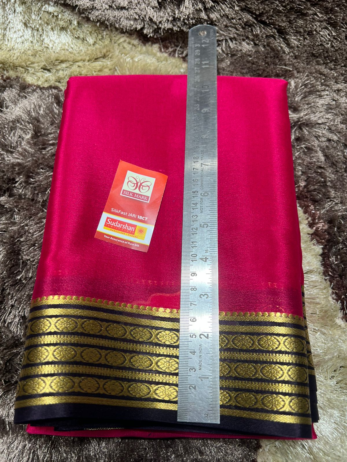 Pure Mysore Silk Saree ( 60 Grams )