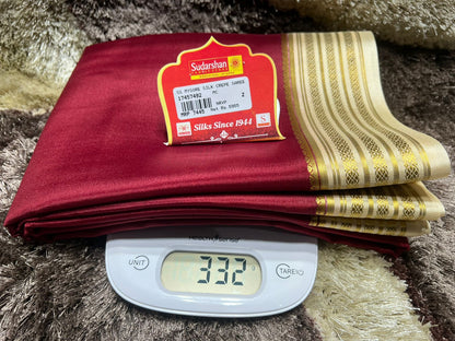 Pure Mysore Silk Saree ( 60 Grams )