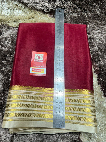 Pure Mysore Silk Saree ( 60 Grams )