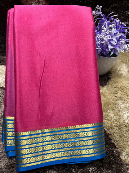 Pure Mysore Silk Saree ( 60 Grams )