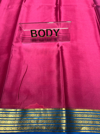 Pure Mysore Silk Saree ( 60 Grams )