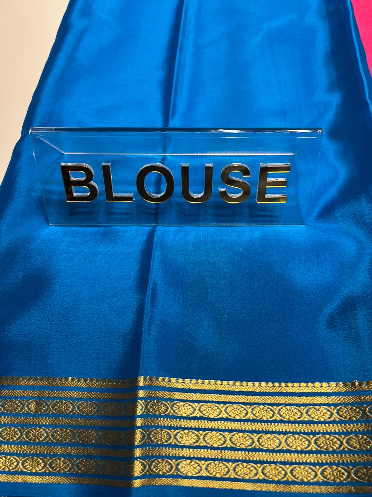 Pure Mysore Silk Saree ( 60 Grams )