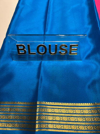 Pure Mysore Silk Saree ( 60 Grams )