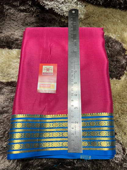 Pure Mysore Silk Saree ( 60 Grams )