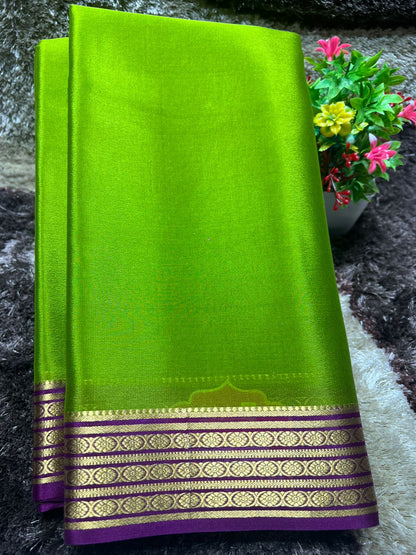 Pure Mysore Silk Saree ( 60 Grams )
