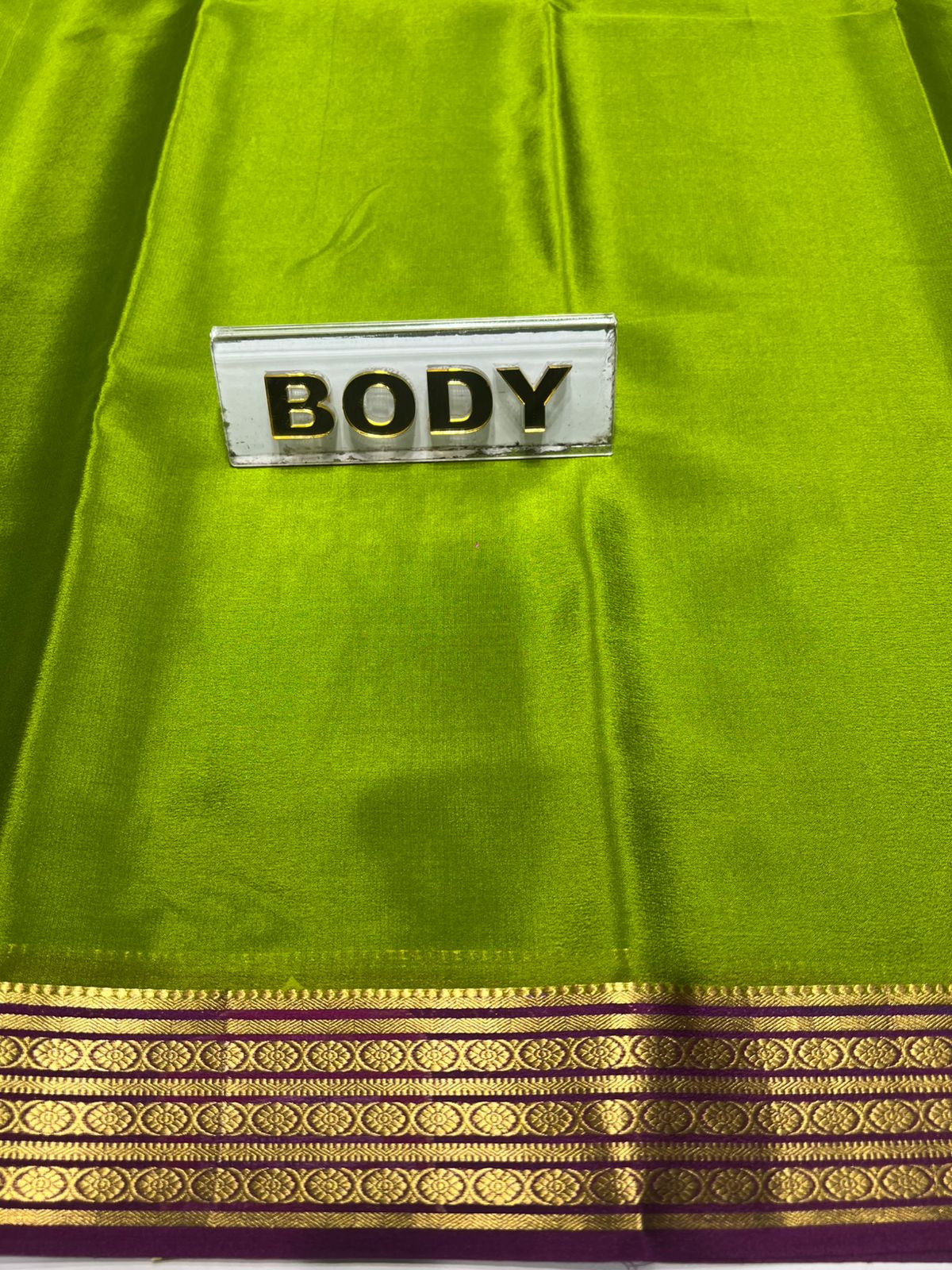 Pure Mysore Silk Saree ( 60 Grams )