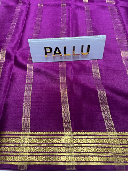 Pure Mysore Silk Saree ( 60 Grams )