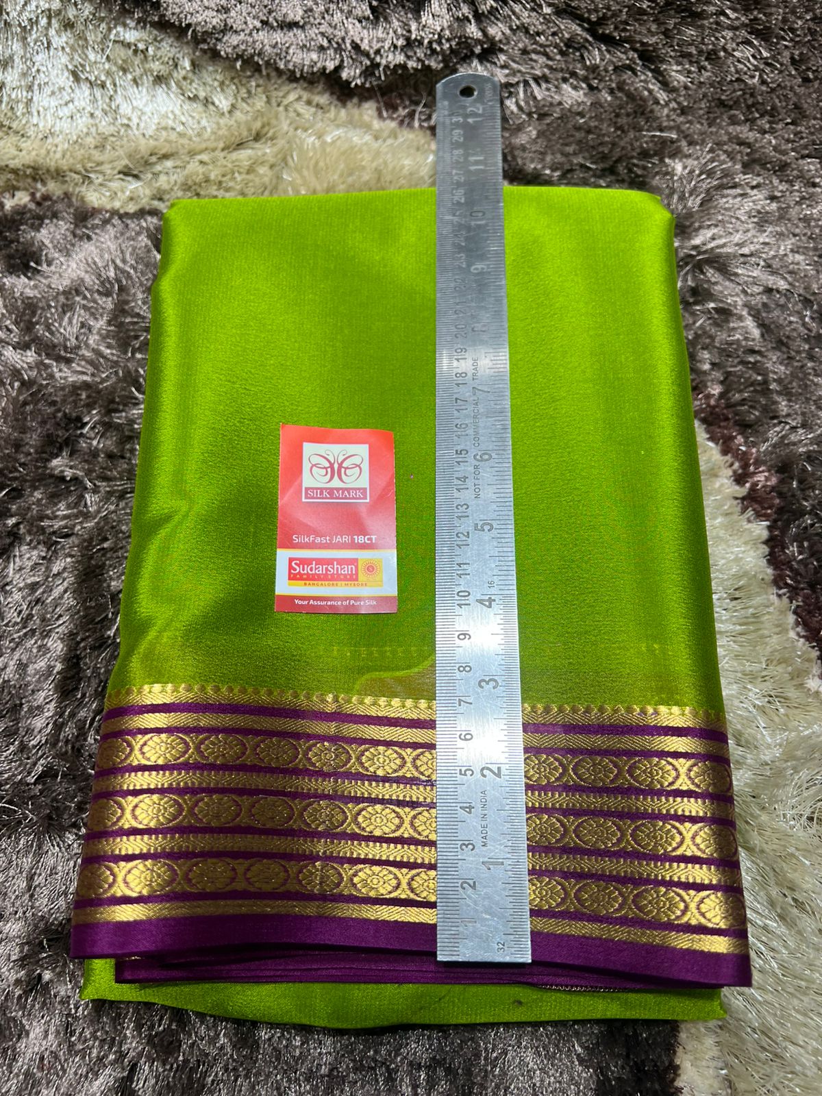 Pure Mysore Silk Saree ( 60 Grams )
