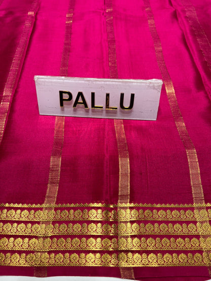 Pure Mysore Silk Saree ( 60 Grams )