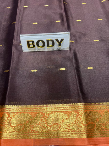 Pure Mysore Silk Saree ( 60 Grams )