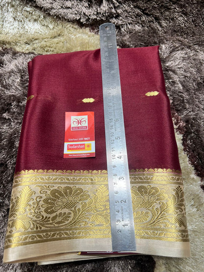 Pure Mysore Silk Saree ( 60 Grams )