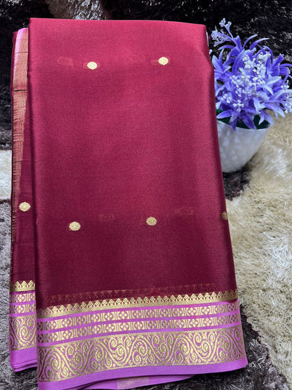 Pure Mysore Silk Saree ( 60 Grams )