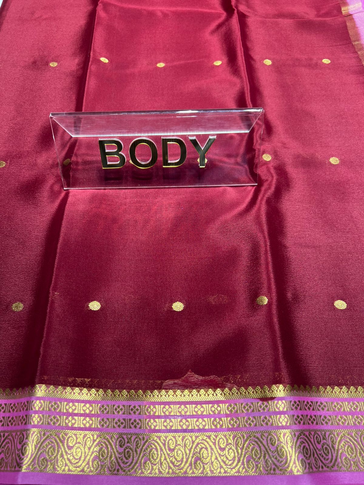 Pure Mysore Silk Saree ( 60 Grams )