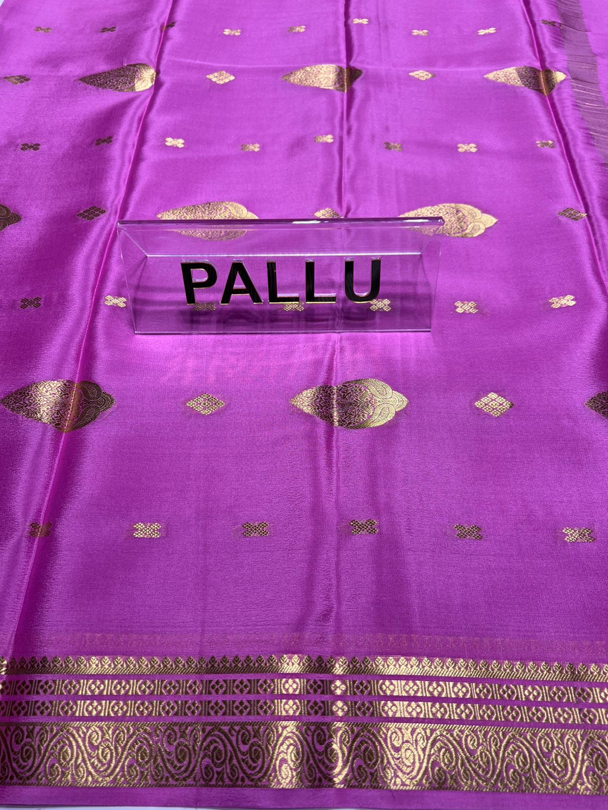 Pure Mysore Silk Saree ( 60 Grams )