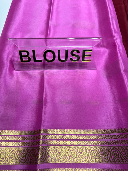 Pure Mysore Silk Saree ( 60 Grams )