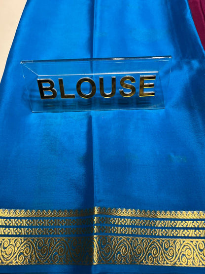 Pure Mysore Silk Saree ( 60 Grams )