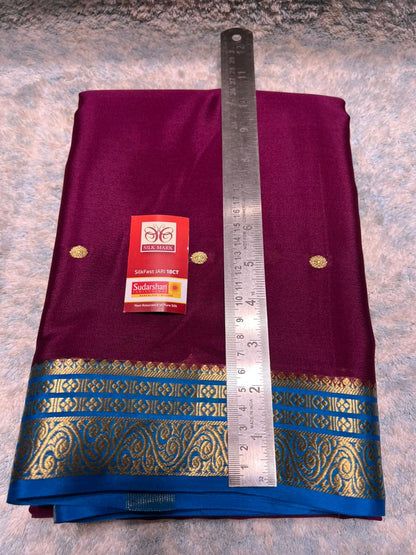 Pure Mysore Silk Saree ( 60 Grams )