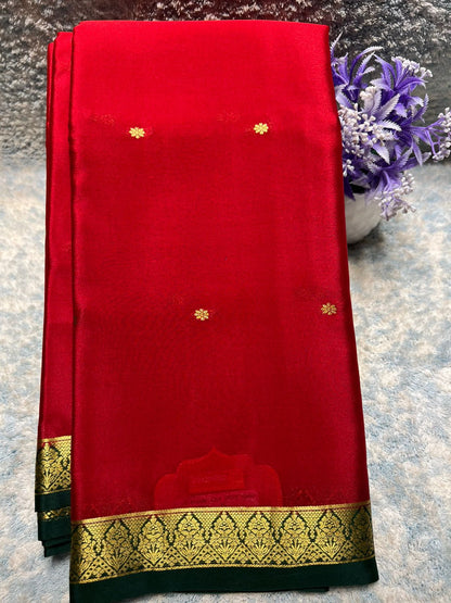 Pure Mysore Silk Saree ( 60 Grams )