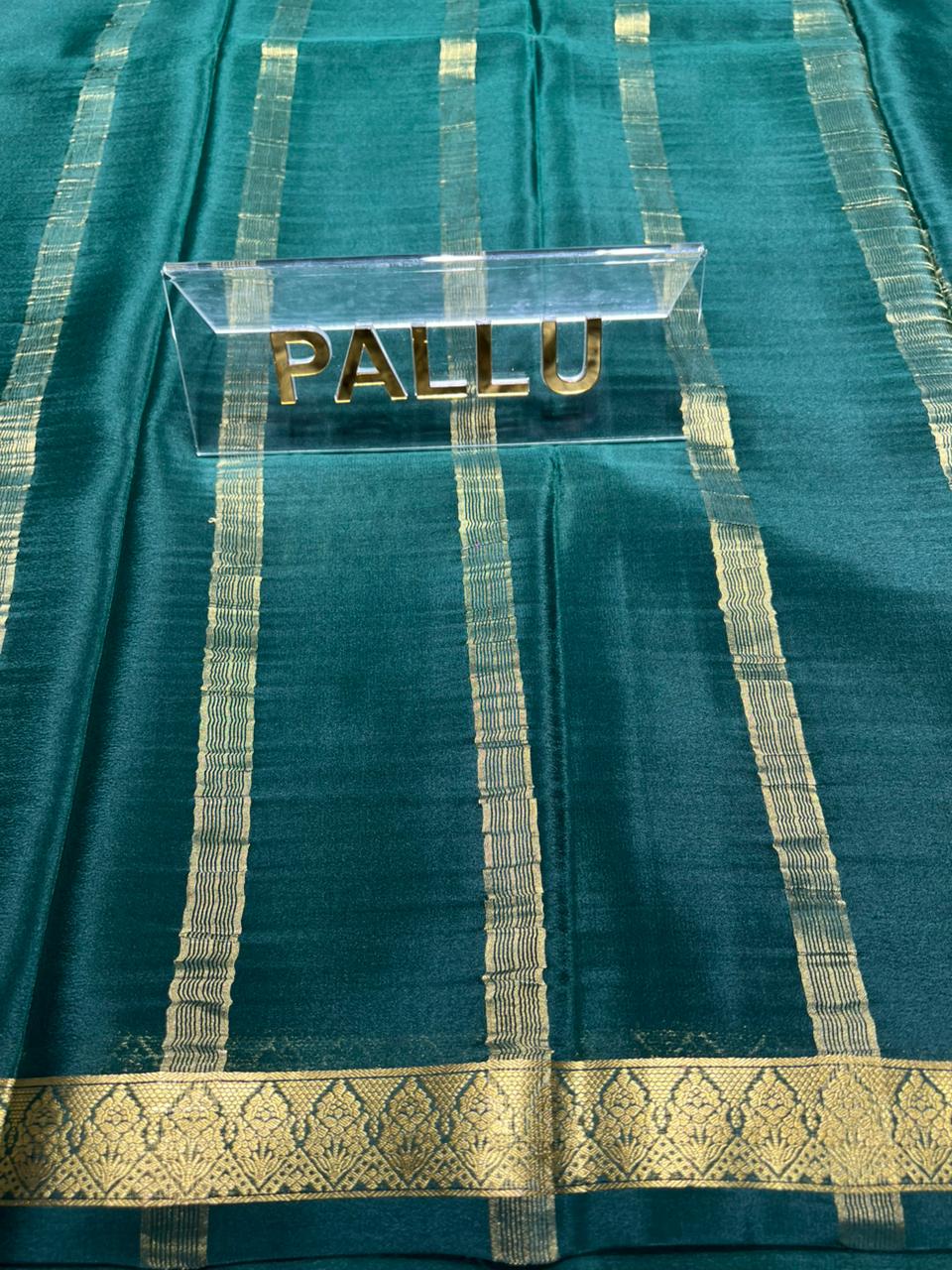 Pure Mysore Silk Saree ( 60 Grams )