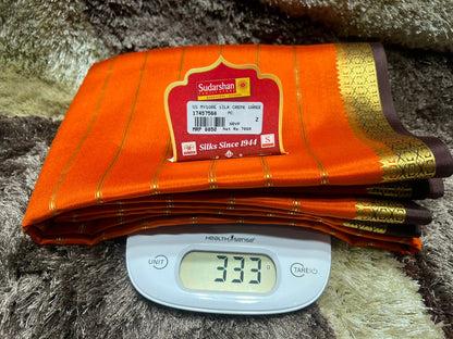 Pure Mysore Silk Saree ( 60 Grams )