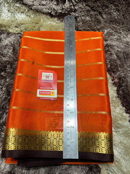 Pure Mysore Silk Saree ( 60 Grams )