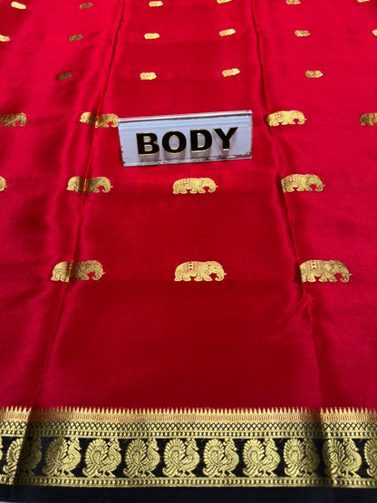 Pure Mysore Silk Saree.
