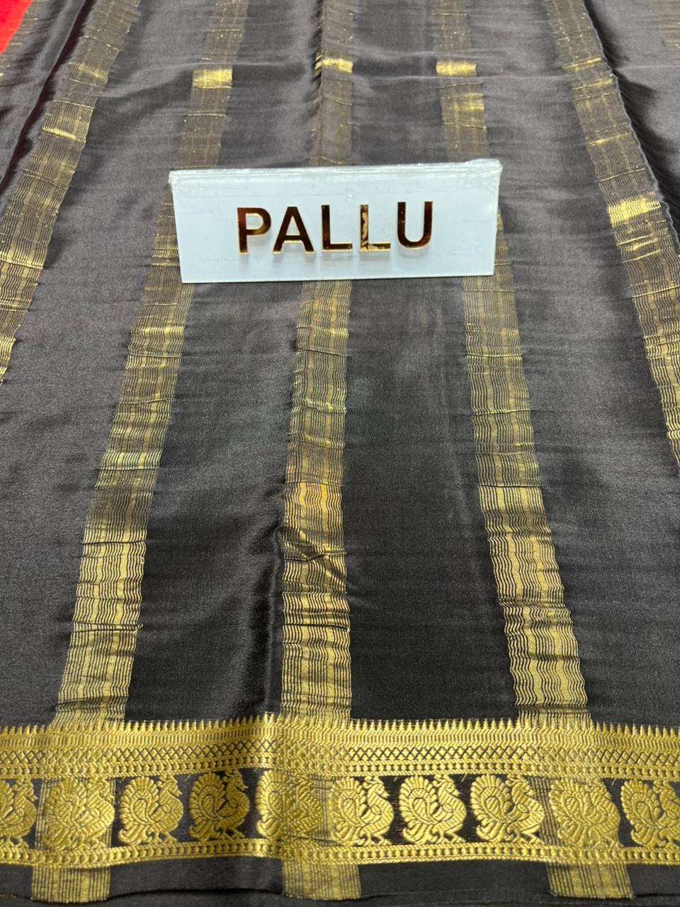 Pure Mysore Silk Saree.
