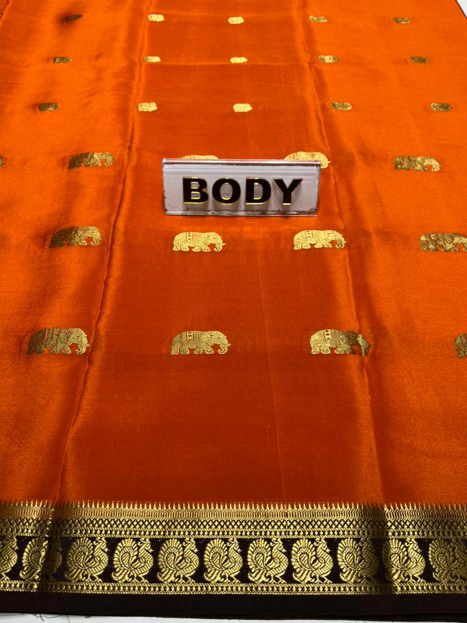 Pure Mysore Silk Saree.