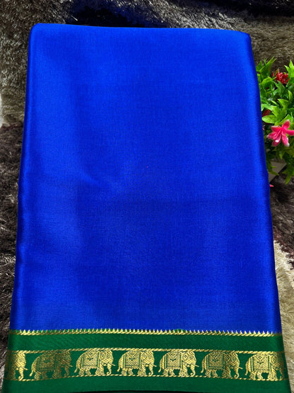 Pure Mysore Silk Saree.
