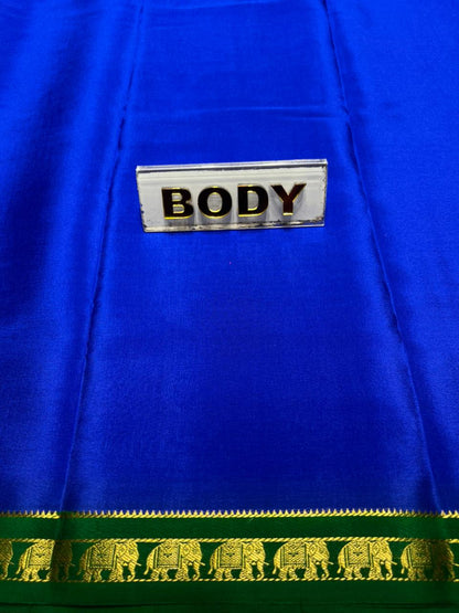 Pure Mysore Silk Saree.